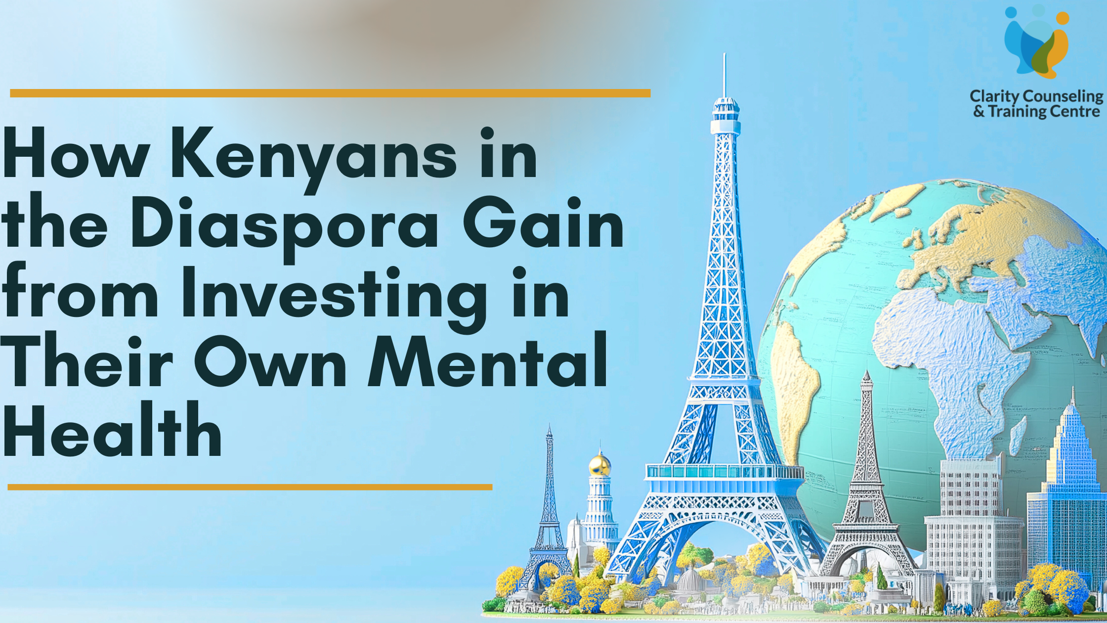 How Kenyans in the Diaspora Gain from Investing in Their Own Mental Health