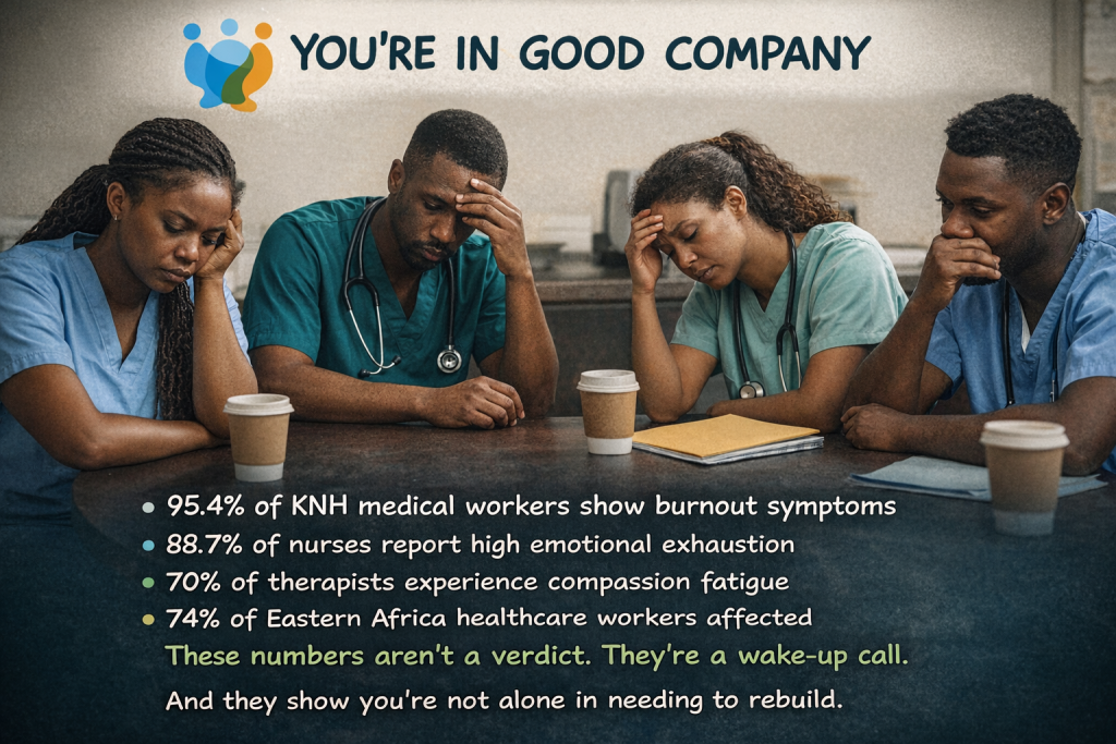 Professional burnout stats in Kenya