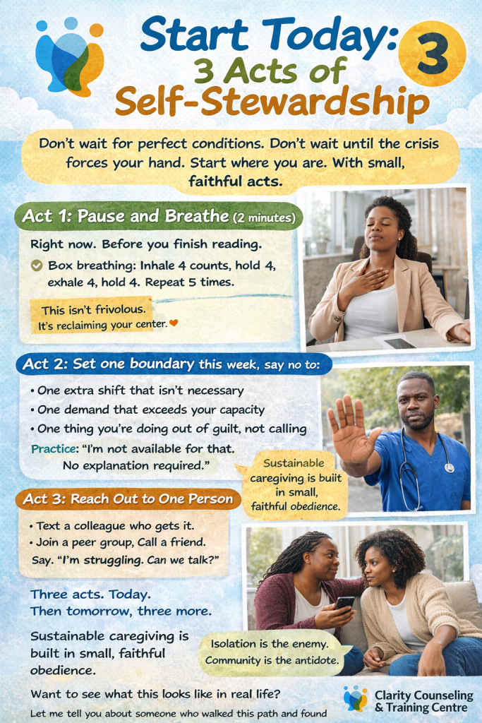 3 Acts of Self-Stewardship - Clarity Counseling