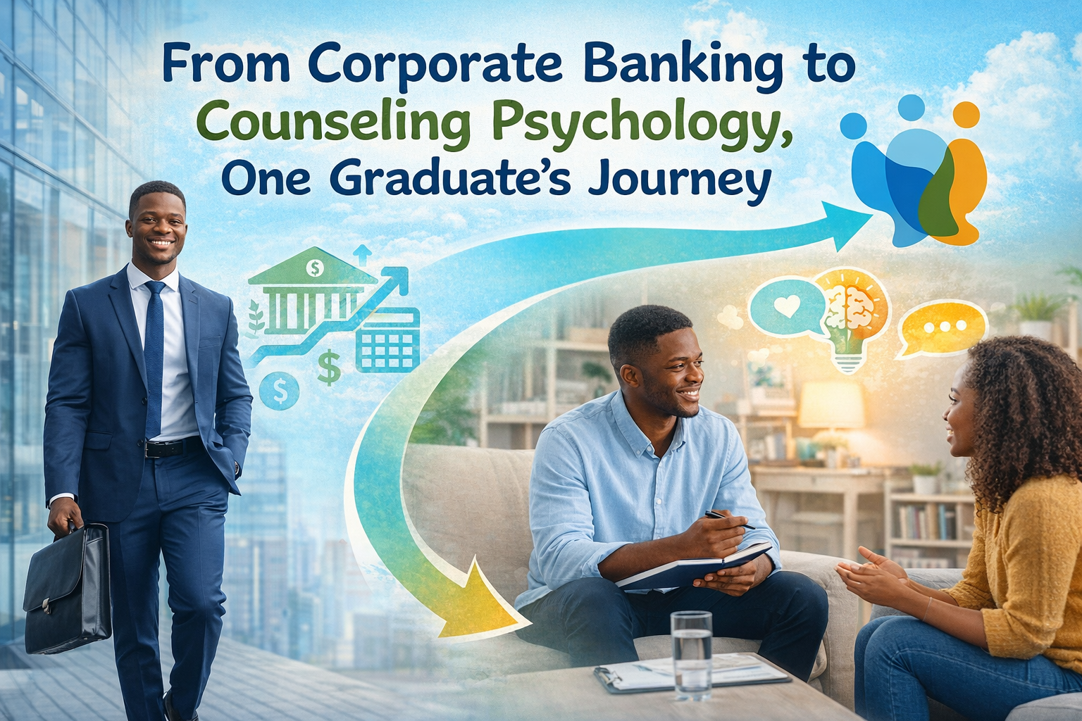 From Corporate Banking to Counseling Psychology, One Graduate’s Journey
