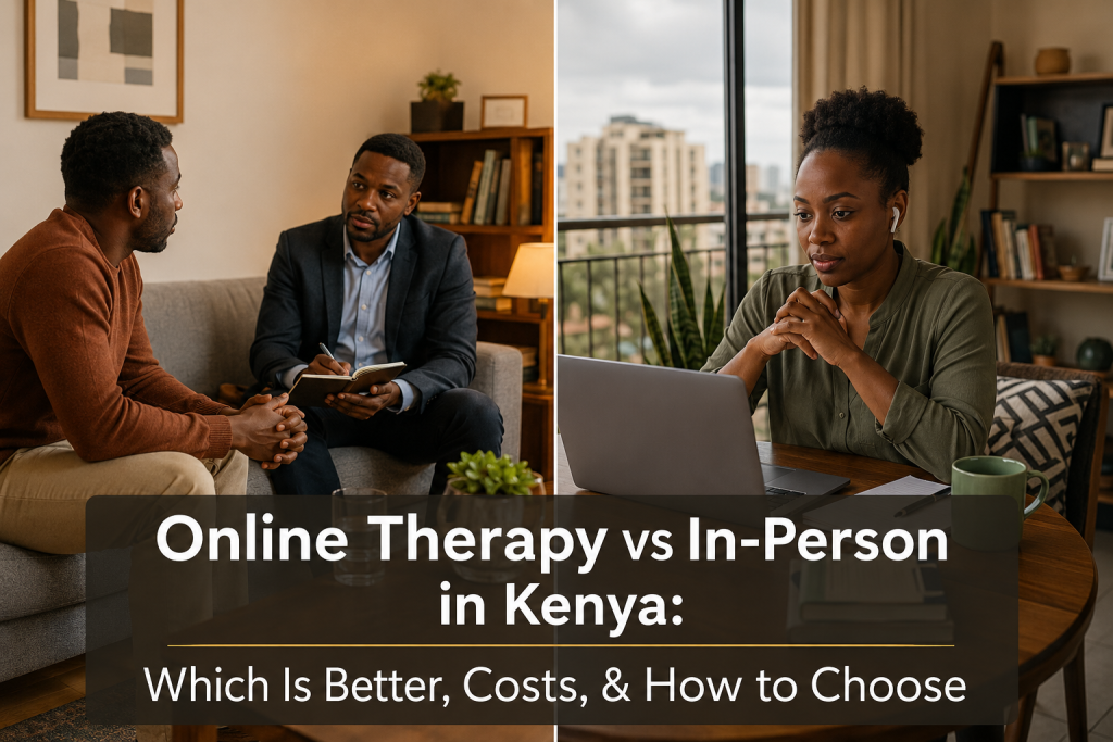 Online vs Therapy in Kenya