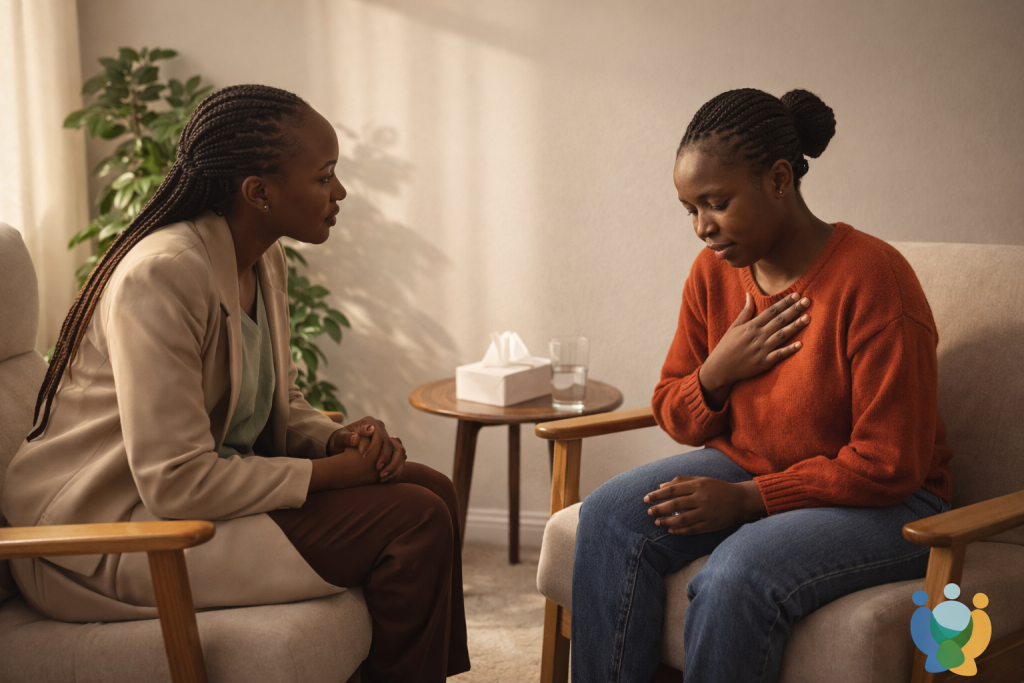 online therapy vs personal therapy treatment in Kenya