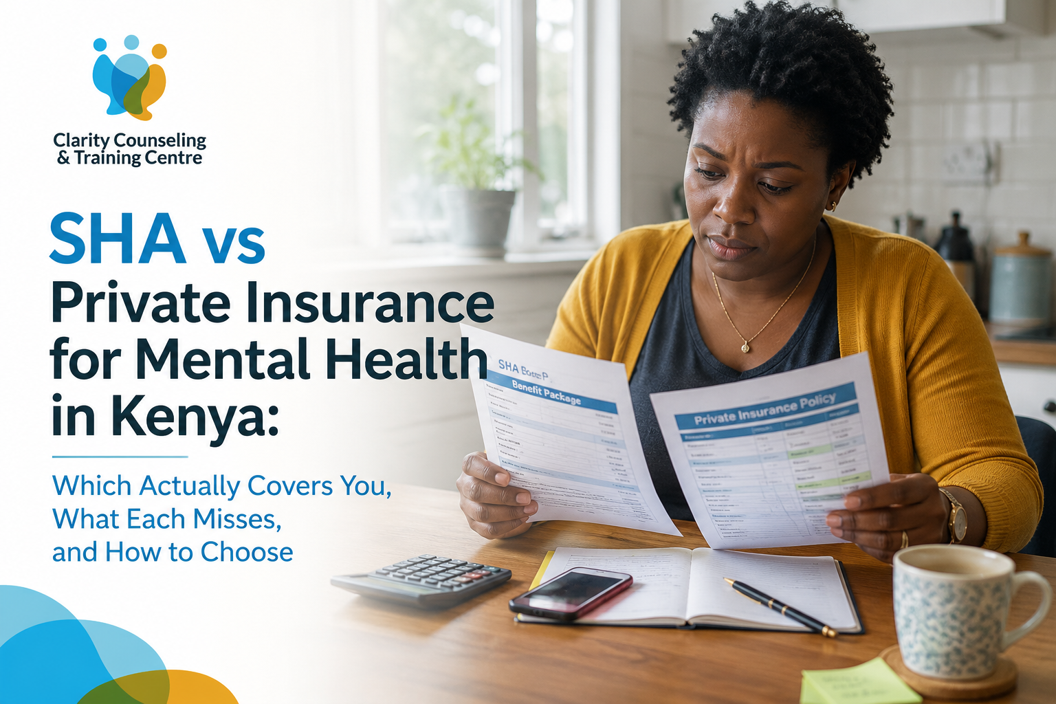 affordable therapy Nairobi SHA vs Private Insurance comparison